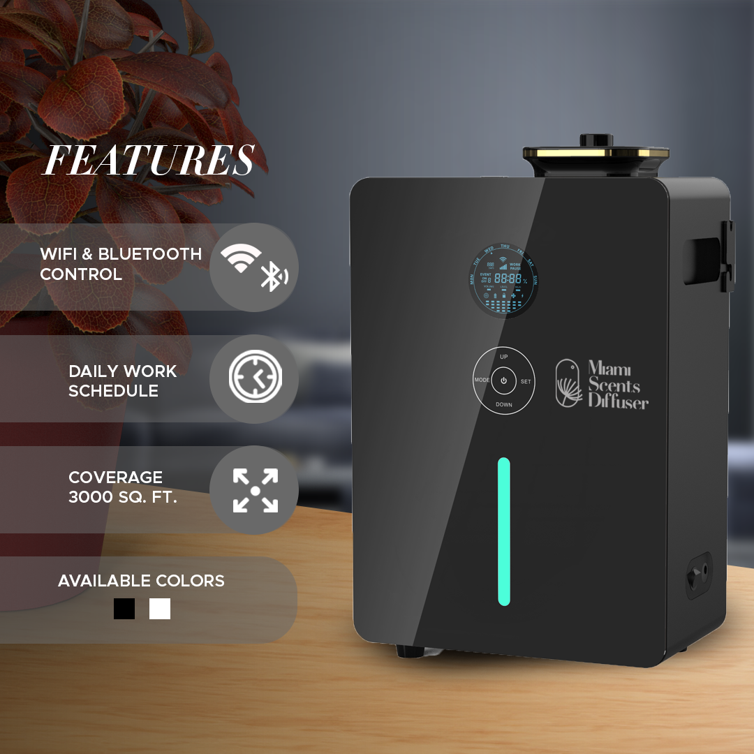 Scent Oil Diffuser HVAC & Portable MSD-3000 – Miami Scents Diffuser